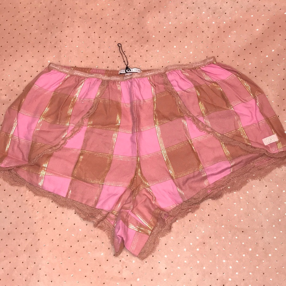 Victoria’s Secret ‘Flannel Sleep Short’